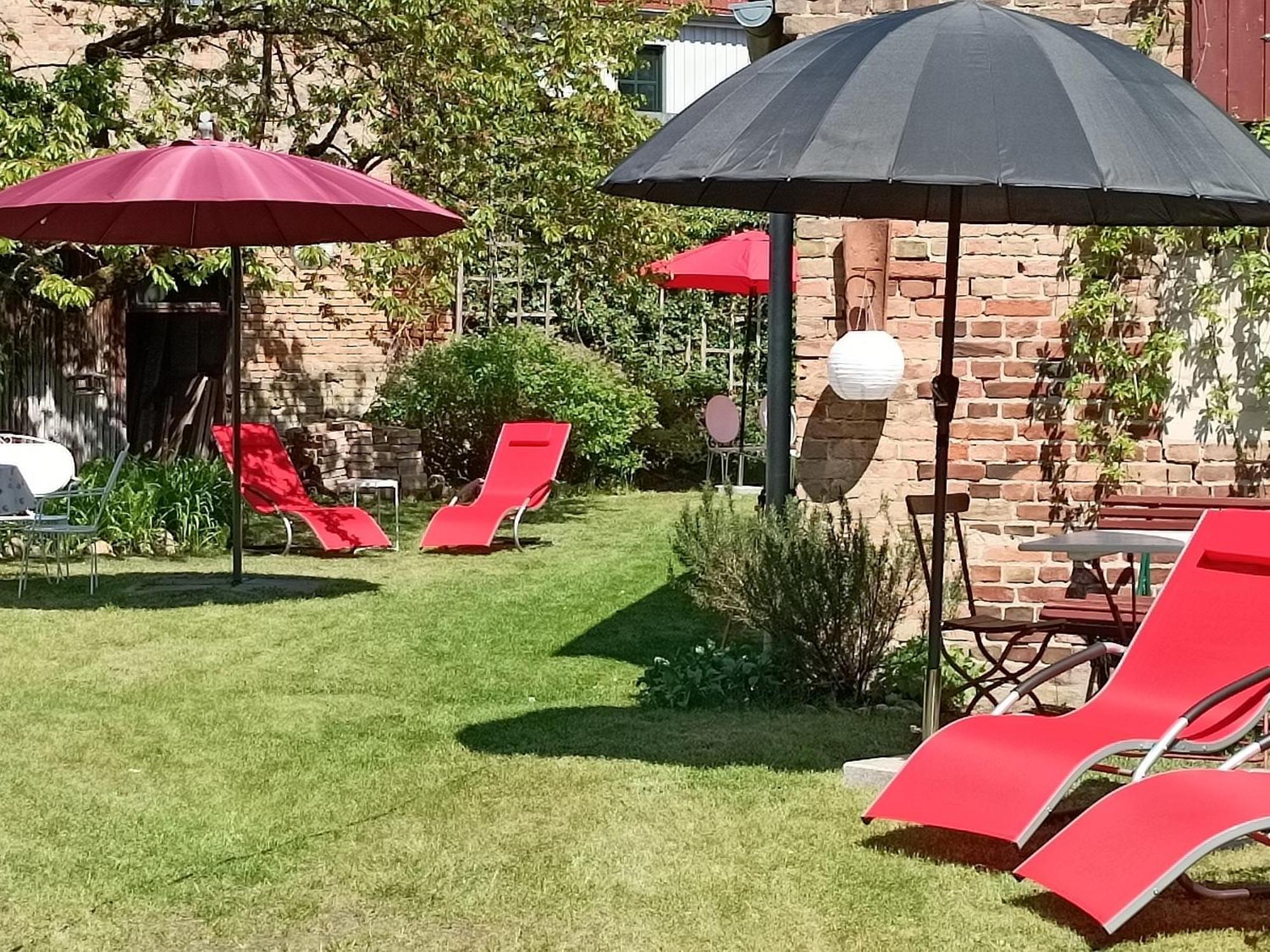 Schlossparkferienwohnungen Rheinsberg Mit Garten Kültér fotó
